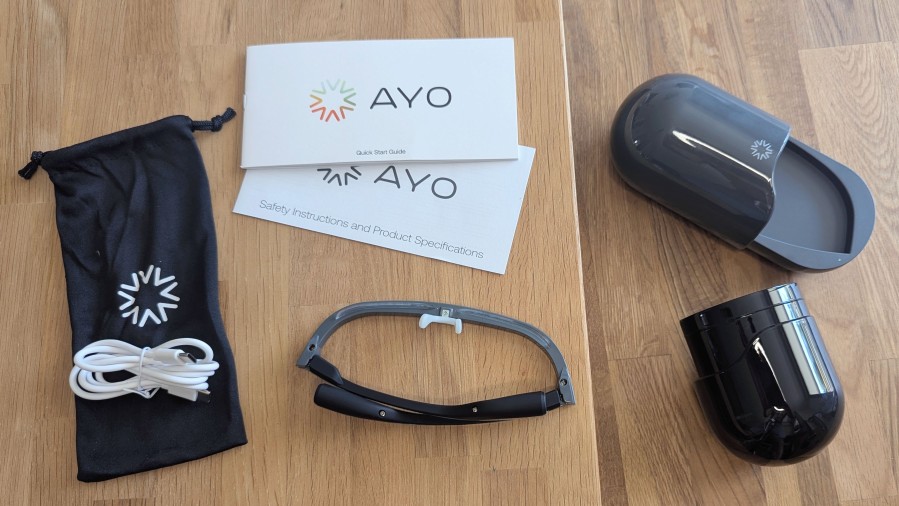 Unboxing lunettes AYO+