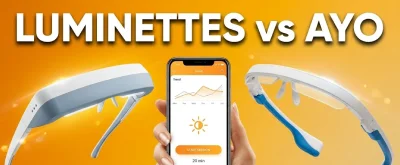 Lunettes de luminothérapie connectées AYO+ vs Luminette